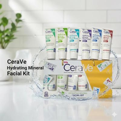 CeraVe Hydrating Mineral Facial Kit (6-in-1): Complete Barrier Renewal