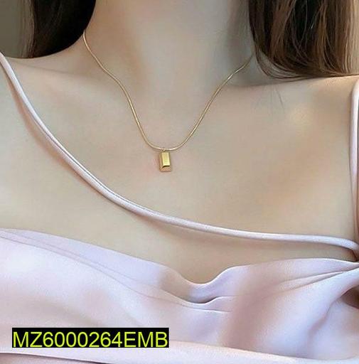 Gold Brick Pendant