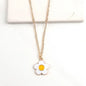 White Color Butterfly Design Necklace