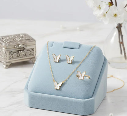 Butterfly korean Necklace Set ZHE-901