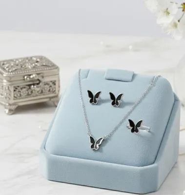 Butterfly korean Necklace Set ZHE-901