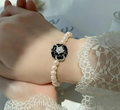 Elegant flower korean Necklace Set ZIJ-904