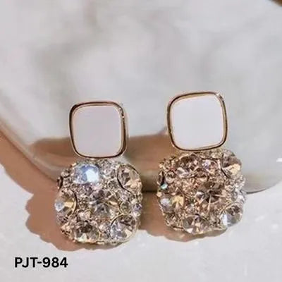 Marble Design Korean -Earrings PJT-984