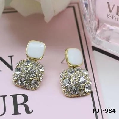 Marble Design Korean -Earrings PJT-984