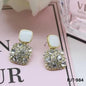 Marble Design Korean -Earrings PJT-984
