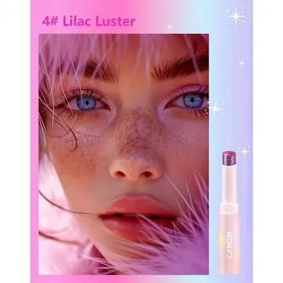 Jelly Eyeshadow Highlight Stick | Glitter Shimmer High Pigmentation Long Lasting Eye & Face Makeup | Blendable Lightweight Jelly Cream Highlighter | Crystal Jelly Glaze Stick for Party, Bridal, Wedding & Daily Makeup Look