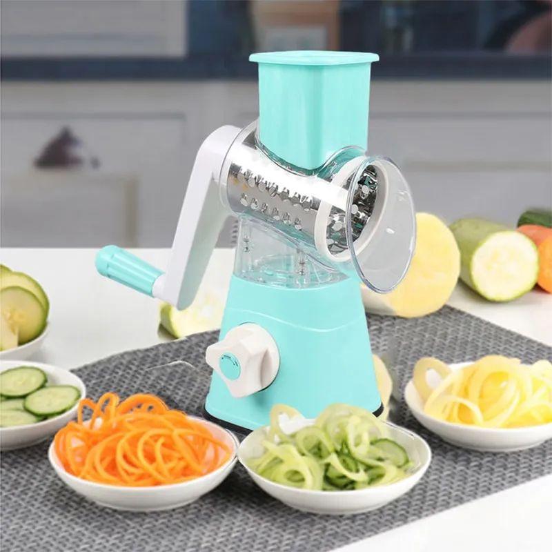 Table Top Drum Multifunctional Roller Vegetable Cutter Hand Crank Home Kitchen Shredder Potato GraterTable Top Drum Multifunctional Roller Vegetable Cutter Hand Crank Home Kitchen Shredder Potato Grater