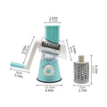 Table Top Drum Multifunctional Roller Vegetable Cutter Hand Crank Home Kitchen Shredder Potato GraterTable Top Drum Multifunctional Roller Vegetable Cutter Hand Crank Home Kitchen Shredder Potato Grater