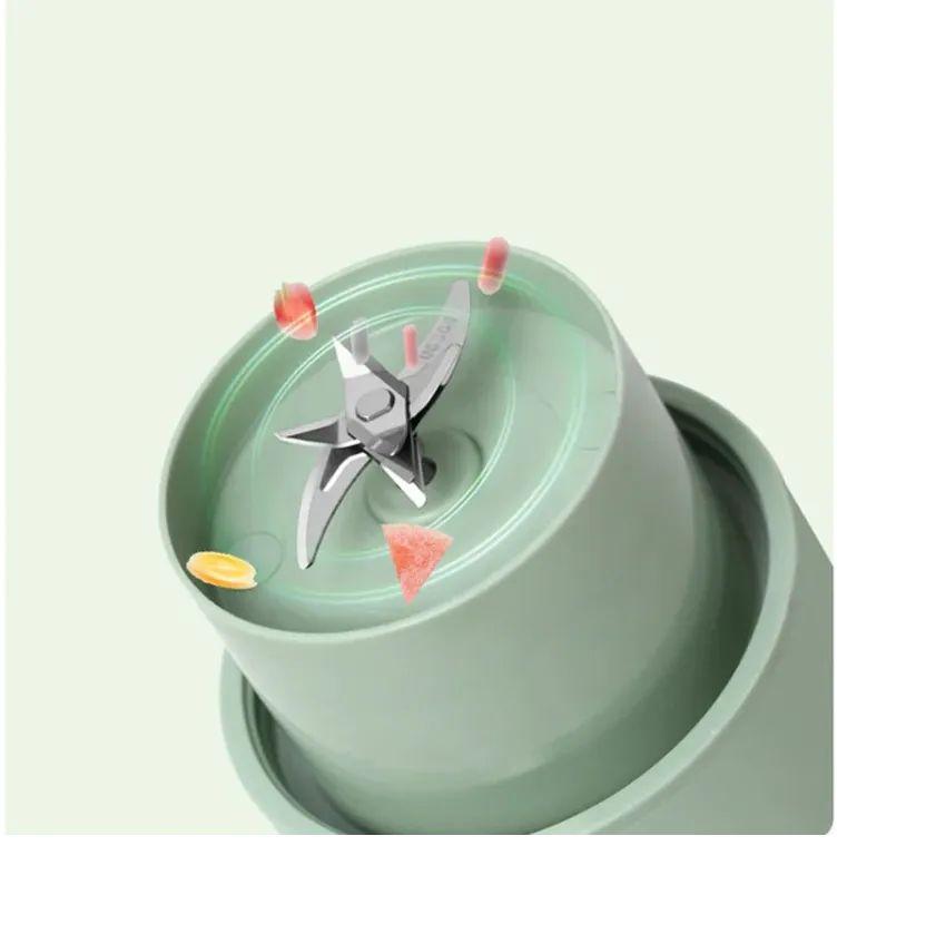 500ml Portable Juicer With Straw USB Electric Stainless Steel Fruit Juicer Cup Extractor Blender Juice Maker Machine For Kitchen