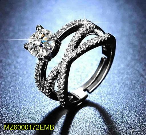 Layered diamond ring imported