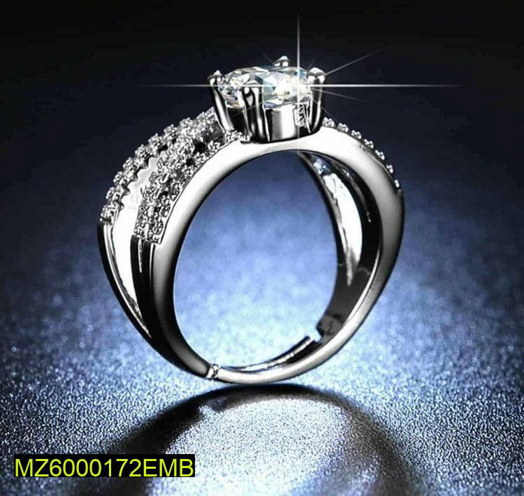Layered diamond ring imported