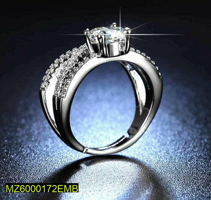 Layered diamond ring imported
