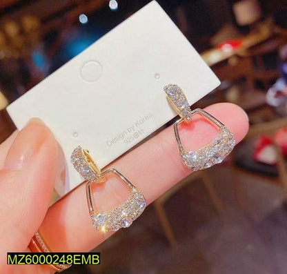 Bag Styled Drop Earrings