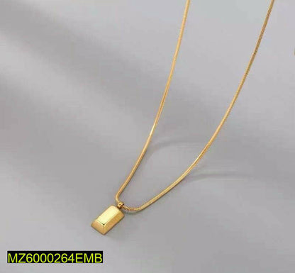 Gold Brick Pendant