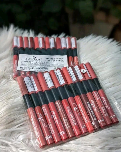Bold Coverage Lip Pencil 12 Pc - 100 g