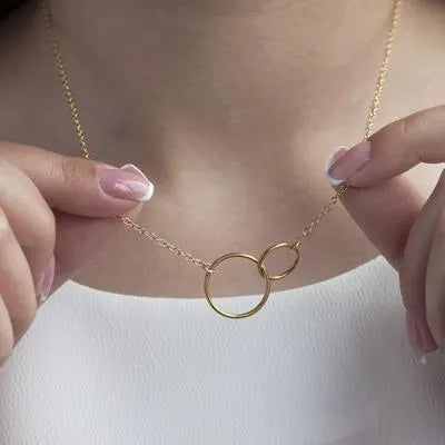 Double O Necklace