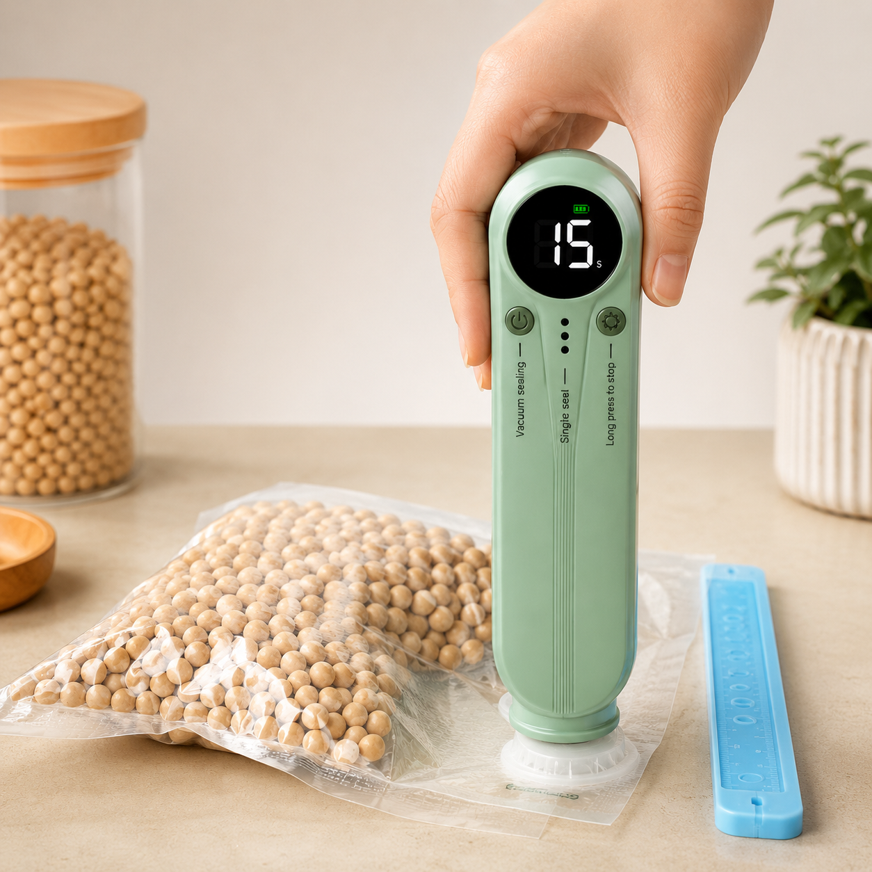 3 In 1 Cordless Handheld Mini Vacuum Sealer