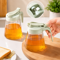 Easy Squeeze Syrup Dispenser Bottle for Efficient Serving Ideal Honey Squeeze Jar for Kitchen Honey Bottle Jug