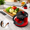 Kitchen Knife Sharpener with Non Slip Suction Cup Professional Two Stage Tungsten Carbide Kitchen Knife Sharpener Tool