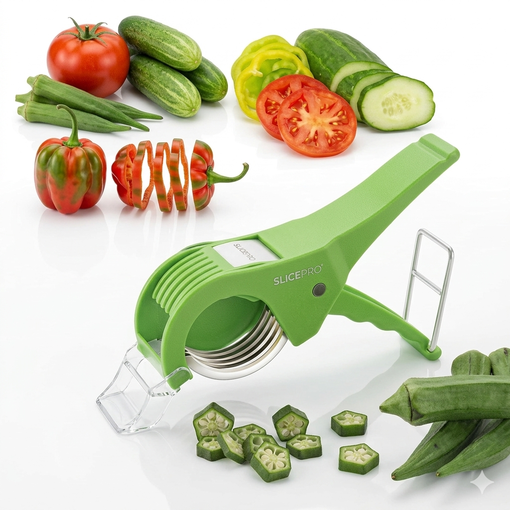 Multi Vegetable & Fruit Cutter 5 Blade