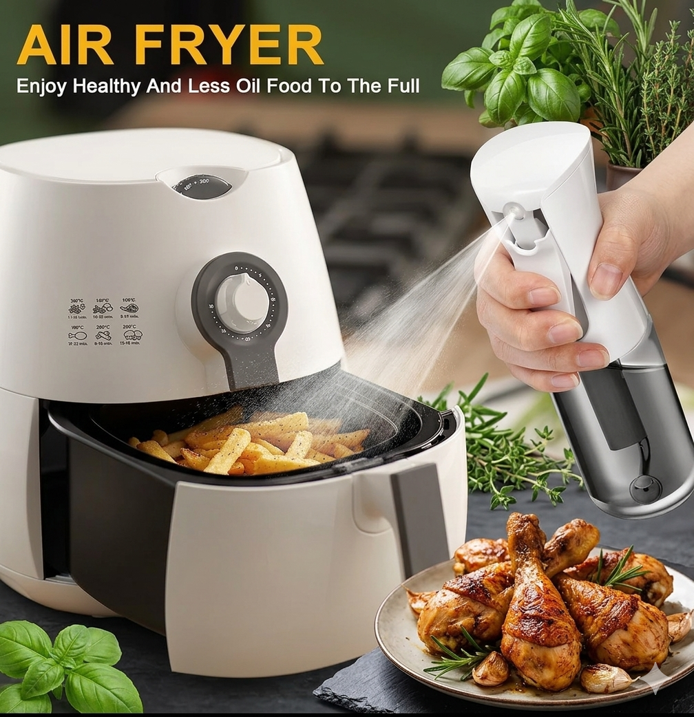 Cooking Oil Spray Bottle Barbecue Spray Bottle Anti leakage Oil Durable Pot